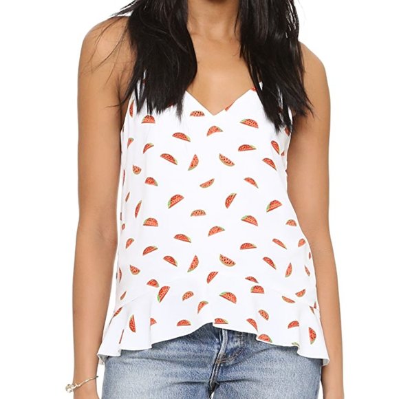 COOPER & ELLA Watermelon Printed Cami Top - Picture 1 of 13